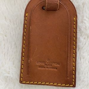 Louis Vuitton luggage tag